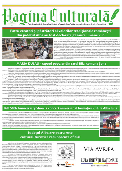 Pagina culturală