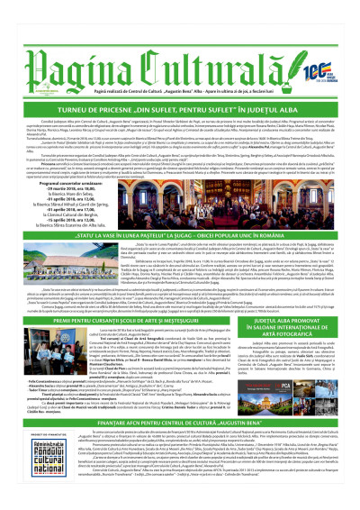 Pagina culturală